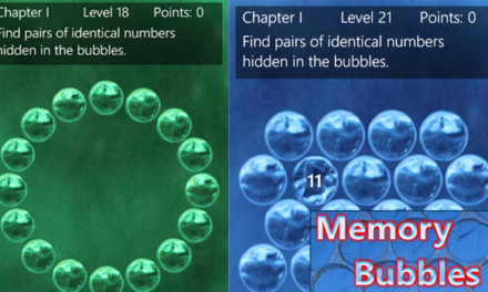 MEMORY BUBBLES – YOUR MEMORY TRAINER