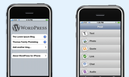 iPhone – Helping you Manage your Blog