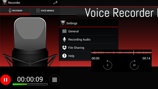VOICE RECORDER HD – RECORDS AS NATURAL AS YOUR VOICE