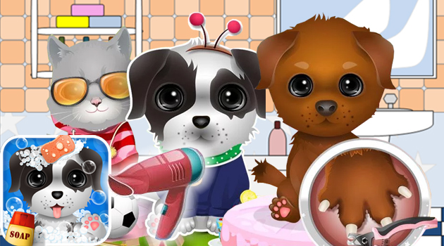Wash Pets – kids games