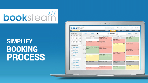 BOOKSTEAM.COM – FLEXIBLE APPOINTMENT SCHEDULING APP