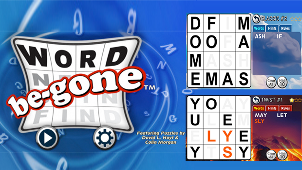 WORD BE GONE- ADDICTIVE AND CREATIVE PUZZLE
