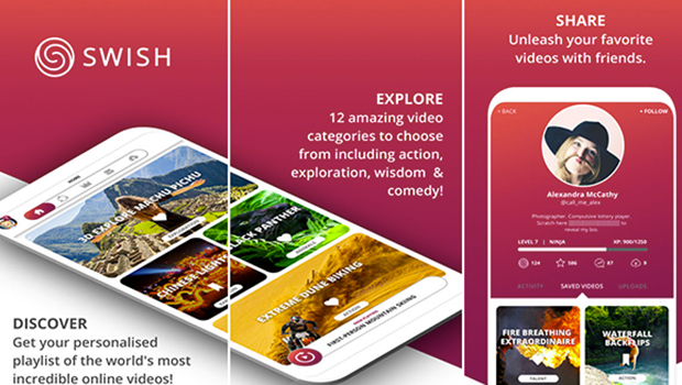 SWISH VIDEO- THE WORLD’S BEST VIDEO DISCOVERY APP!