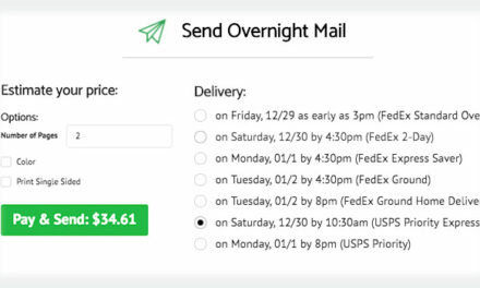 Document Dispatch gets More Convenient and Fast with Send Overnight Mail