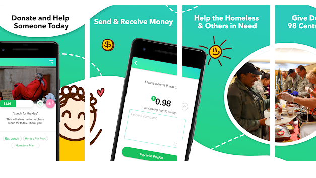 98 Cents, an app dedicated to helping you give back to charity — just 98 cents at a time!