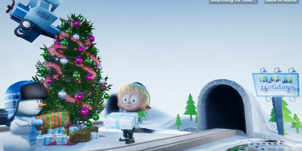Enjoy the Christmas cheers with Ollie the AR Elf