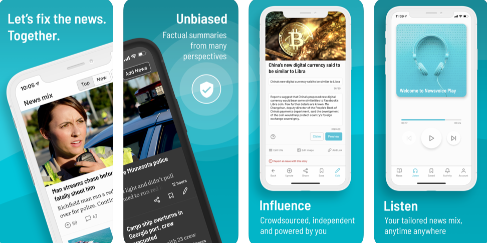 Newsvoice – The Dynamic and Unbiased News App