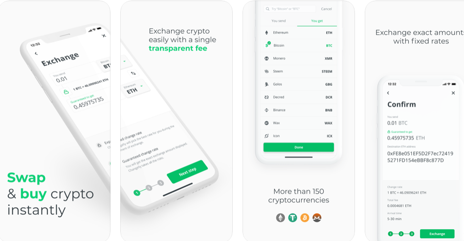 Use Changelly to Buy/Exchange Bitcoins and Altcoins