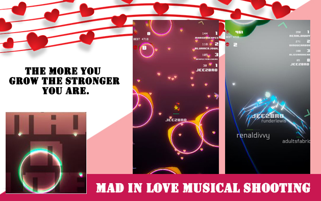 Mad In Love Musical Shooting – Casual Game – Review