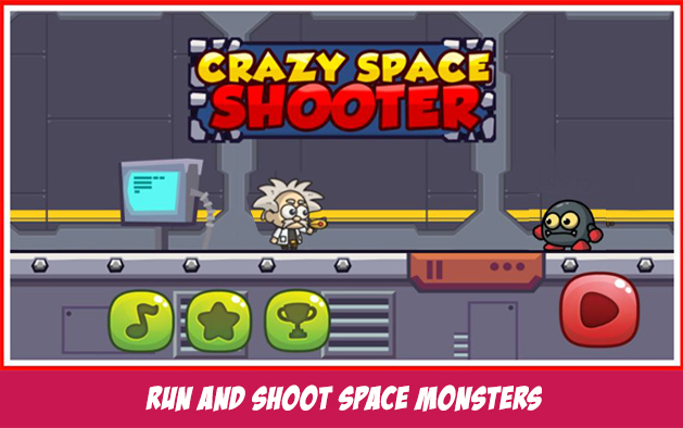 Crazy Space Shooter-Impossible Run and Jump