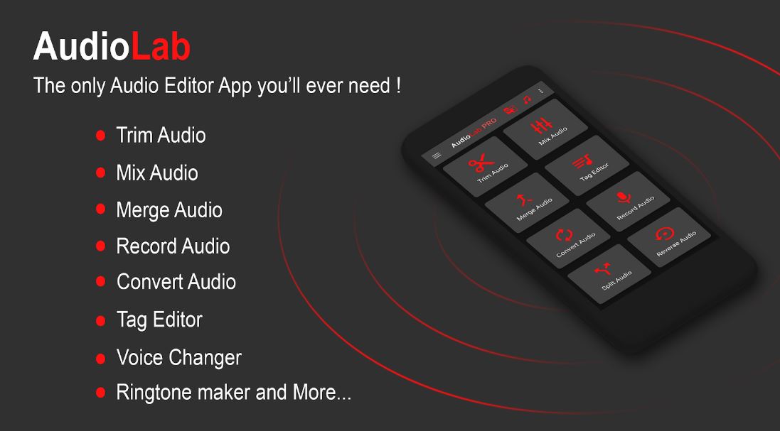 AudioLab – MP3 Cutter, Recorder & Ringtone Maker