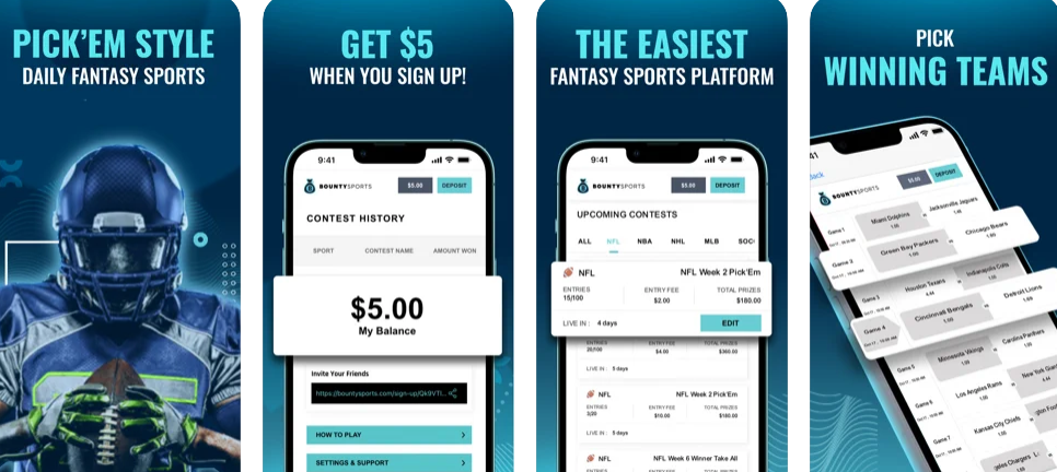 Win prizes DAILY with this ultra-casual fantasy sports app. Perfect for the busy fan.
