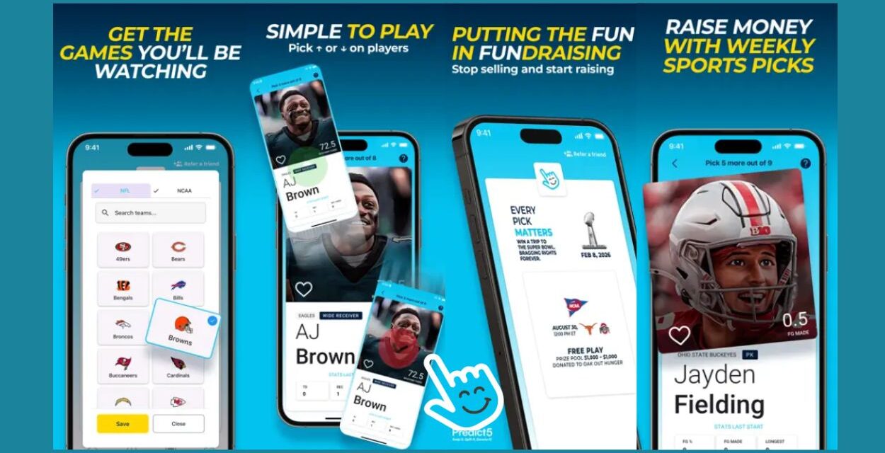 A New Way to Play: Predict5 Links Sports Picks With Real-World Impact
