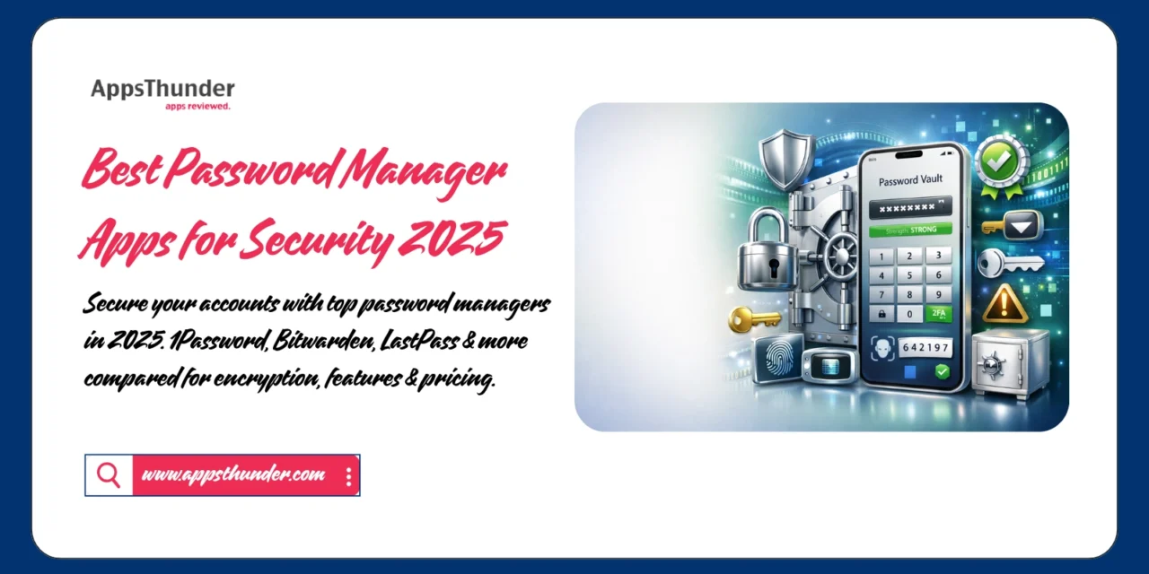 Best Password Manager Apps for Security 2025