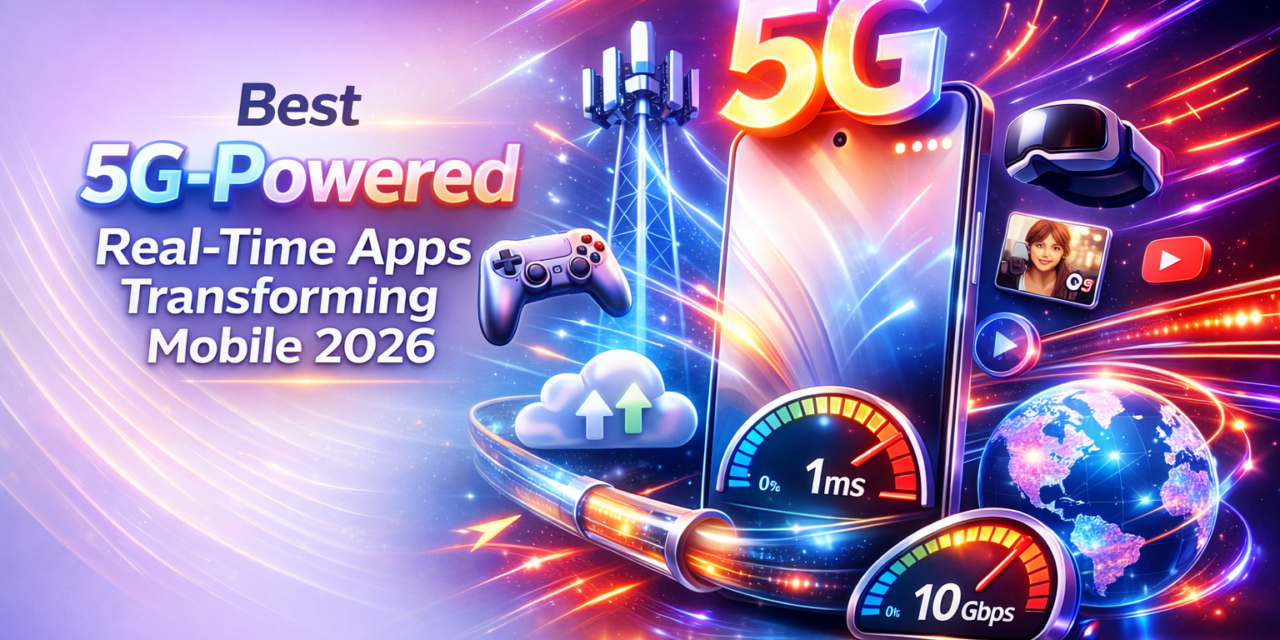 Best 5G-Powered Real-Time Apps Transforming Mobile 2026