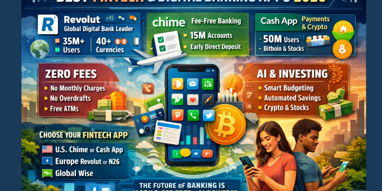 Best Fintech and Digital Banking Apps 2026 