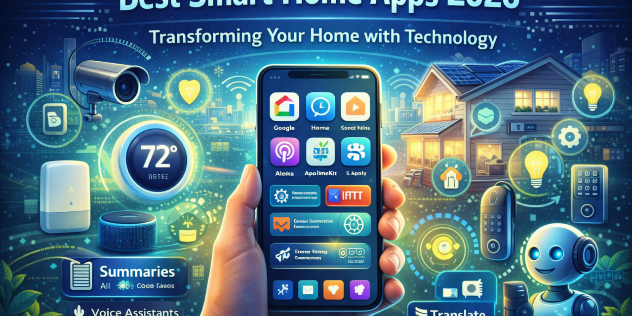 Best Home Automation and Smart Home Apps 2026