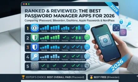  BEST PASSWORD MANAGER APPS FOR 2026