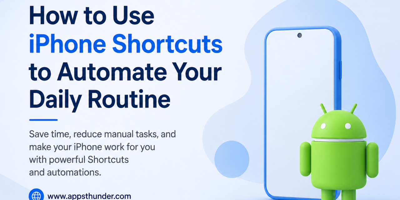 How to Use iPhone Shortcuts to Automate Your Daily Routine