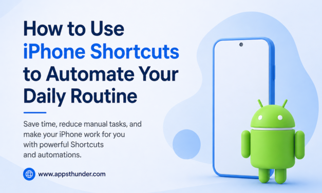 How to Use iPhone Shortcuts to Automate Your Daily Routine