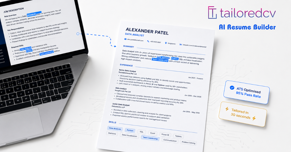 TailoredCV.ai Review: The AI Resume Builder That Matches You to Every Job Description