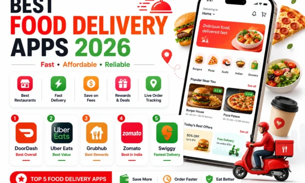 Top 5 Food Delivery Apps Compared in 2026