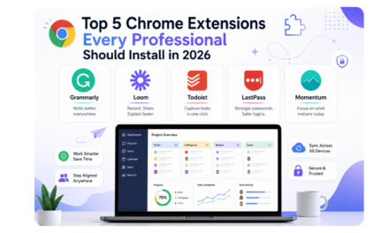 Top 5 Chrome Extensions Every Professional Should Install in 2026