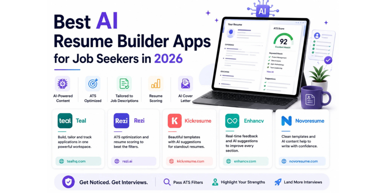 Best AI Resume Builder Apps for Job Seekers in 2026