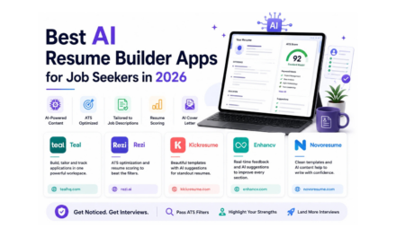 Best AI Resume Builder Apps for Job Seekers in 2026