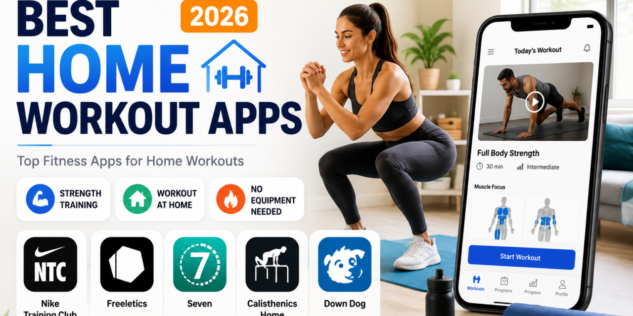 Top 5 Home Workout Apps Without Equipment 2026