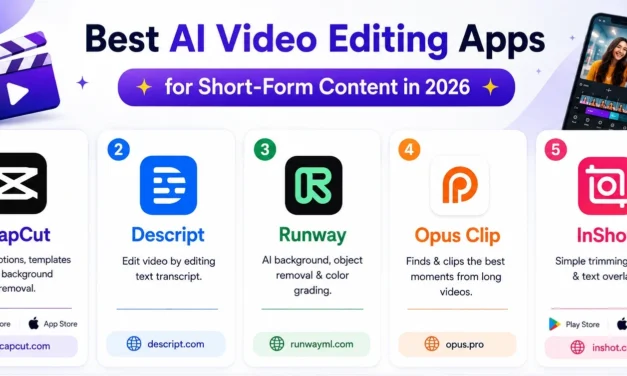 Best AI Video Editing Apps for Short-Form Content