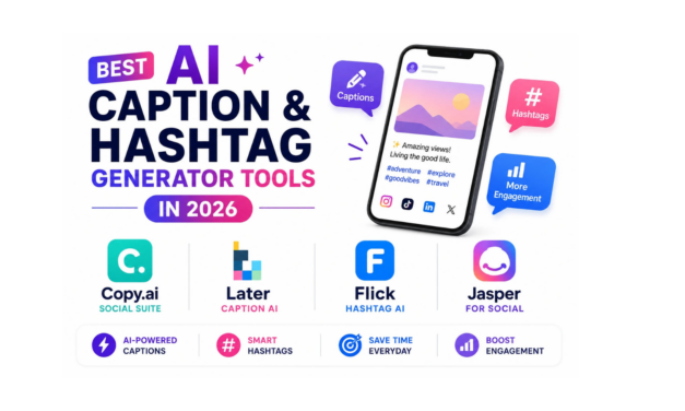 Best AI Social Media Caption and Hashtag Generator Tools in 2026