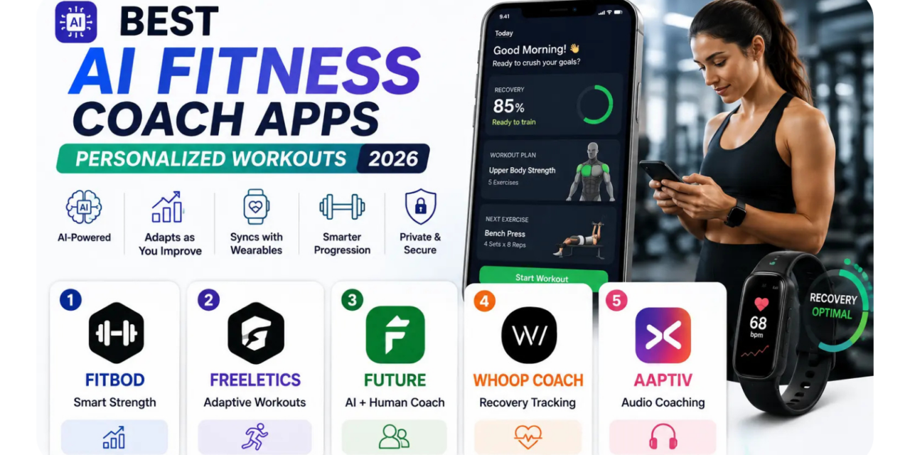 Best AI Fitness Coach Apps for Personalized Workouts in 2026