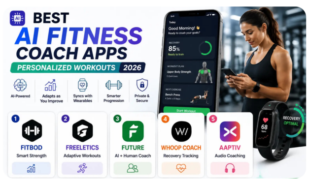 Best AI Fitness Coach Apps for Personalized Workouts in 2026