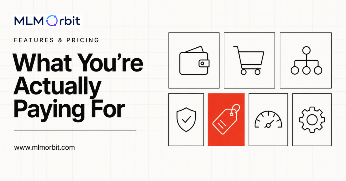 MLM Software Features and Pricing: What You’re Actually Paying For, Feature by Feature