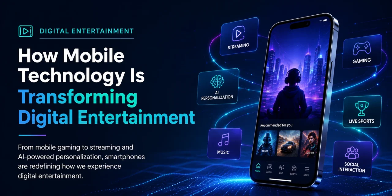 How Mobile Technology Is Transforming Digital Entertainment