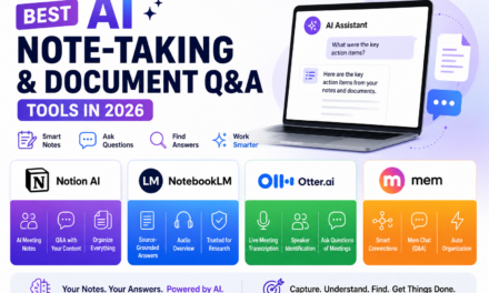 Best AI Note-Taking and Document Q&A Tools in 2026