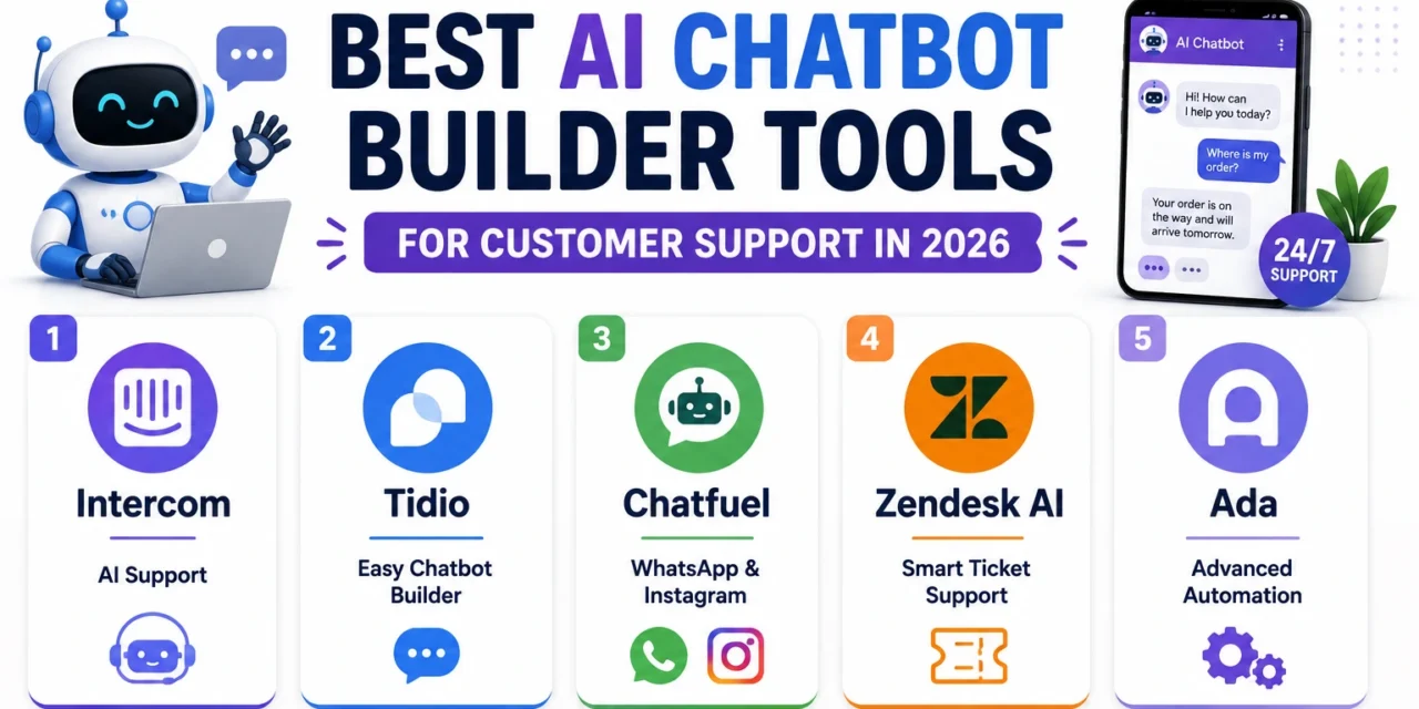 Best AI Chatbot Builder Tools for Customer Support in 2026
