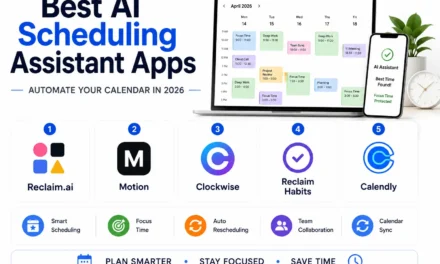 Best AI Scheduling Assistant Apps to Automate Your Calendar