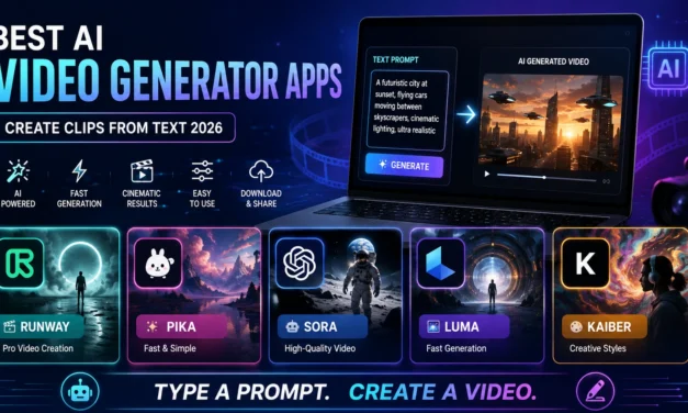 Best AI Video Generator Apps to Create Clips from Text in 2026