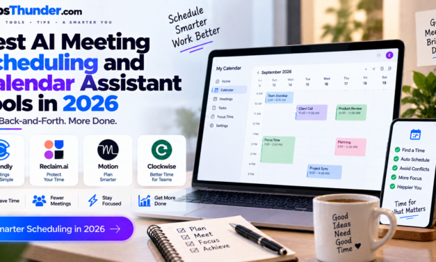 Best AI Meeting Scheduling and Calendar Assistant Tools in 2026