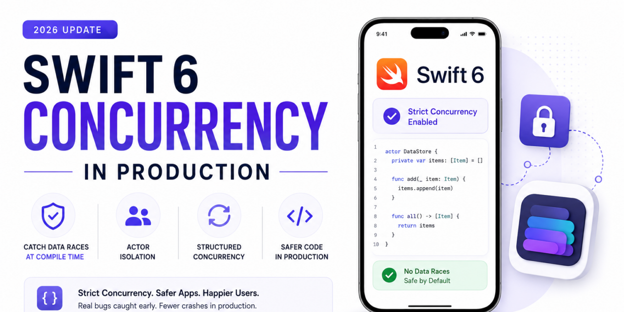 Swift 6 Concurrency in Production: What Changed for iOS Teams in 2026
