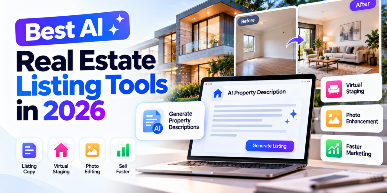 Best AI Real Estate Listing and Property Description Tools in 2026